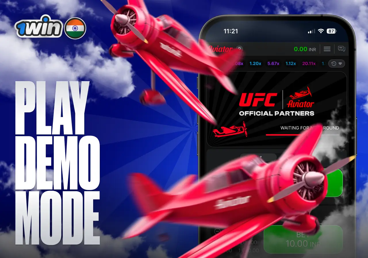 1win Aviator demo game